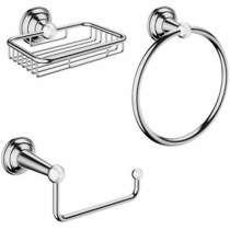 Crosswater Belgravia Bathroom Accessories Pack 2 (Chrome).