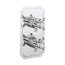 Crosswater Belgravia Crosshead 1 Outlet Shower Valve (Chrome).