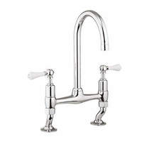 Crosswater belgravia kitchen tap (lever, chrome).
