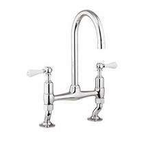 Crosswater Belgravia Kitchen Tap (Lever, Chrome).