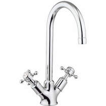 Crosswater Kitchen Taps Belgravia Dual Control Kitchen Tap (Chrome).