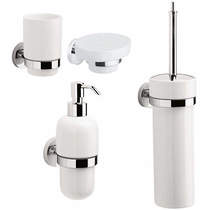 Crosswater Central Bathroom Accessories Pack 3 (Chrome).