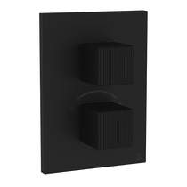 Crosswater Limit Crossbox 2 Outlet Shower Valve (M Black).