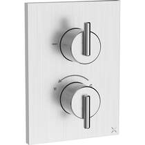 Crosswater 3ONE6 Crossbox 1 Outlet Shower Valve (Stainless Steel).