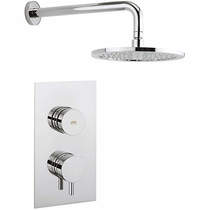 Crosswater Dial Kai Thermostatic Shower Valve With Head & Arm (1 Outlet).