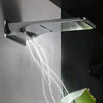 Crosswater Showers Multifunction Shower Head With Waterfall 270x593mm.