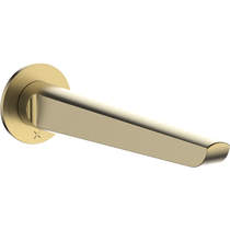 Crosswater Foile Bath Spout (Brushed Brass).