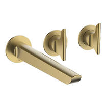 Crosswater Foile Shower Valve With Spout (2 Outlets, Br Brass).