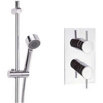 Crosswater Fusion Thermostatic Shower Valve With Slide Rail Kit.