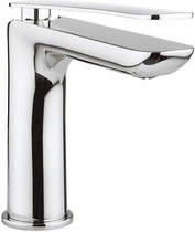 Crosswater kh zero 2 mono basin mixer tap with lever handle (chrome).