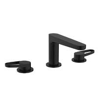 Crosswater Lazo Basin Mixer Tap (3 Hole, M Black).