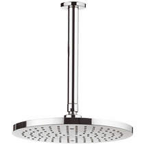 Crosswater Fusion Round Shower Head & Ceiling Arm (250mm).