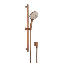 Crosswater MPRO Slide Rail Shower Kit (Brushed Bronze).