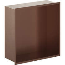 Crosswater Shower Niches Shower Niche (305x305x80mm, Brushed Bronze).