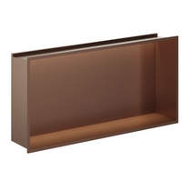 Crosswater Shower Niches Shower Niche With LED Light (610x305x80mm, Br Bronze).
