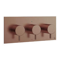 Crosswater MPRO Thermostatic Shower Valve With 2 Outlets (Br Bronze).