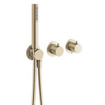 Crosswater Module Shower Valve With Shower Kit & 3 Outlets (Br Brass).