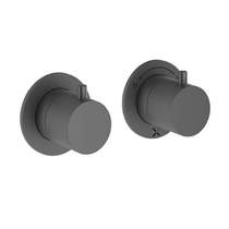 Crosswater Module Concealed Shower Valve With 2 Outlets (Slate).