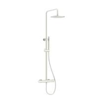 Crosswater Central Thermostatic Shower Kit (Brushed Steel).