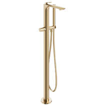 Crosswater Huck Floorstanding Bath Shower Mixer Tap (Br Brass).