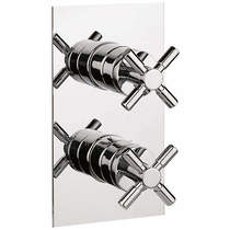 Croswater Totti II Shower Valve With 1 Outlet (Chrome).