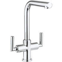 Crosswater Kitchen Taps Tropic Dual Control Kitchen Tap (Chrome).