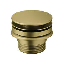 Crosswater 3ONE6 Universal Click Clack Basin Waste (Brushed Brass).