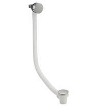Crosswater 3ONE6 Bath Filler With Click Clack Waste (Stainless Steel).