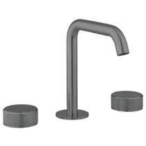 Crosswater 3ONE6 3 Hole Basin Mixer Tap (Slate).