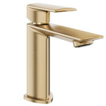 Crosswater Varda Mono Basin Mixer Tap With Lever Handle (Br Brass).