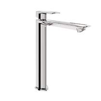 Crosswater Varda Tall Basin Mixer Tap With Lever Handle (Chrome).