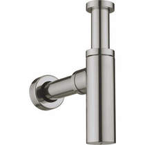 Crosswater UNION Bottle Trap With 400mm Pipe (Brushed Nickel).