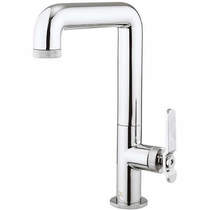 Crosswater UNION Tall Basin Mixer Tap With Lever Handle (Chrome).