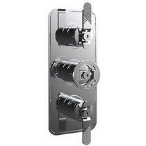 Crosswater UNION Thermostatic Shower Valve (2 Outlets, Chrome).