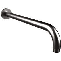Crosswater UNION Wall Mounded Shower Arm 400mm (Brushed Black).