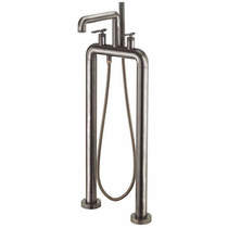 Crosswater UNION Free Standing BSM Tap With Lever Handles (B Black).