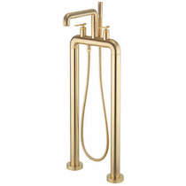 Crosswater UNION Free Standing BSM Tap With Lever Handles (B Brass).