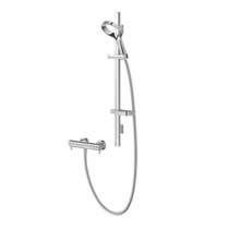 Methven Aurajet Aio Cool Thermostatic Bar Shower Kit (Chrome)