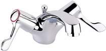 Deva Lever Action 3" Lever Mono Basin Mixer Tap With Pop Up Waste.