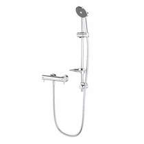 Methven Kiri Satinjet Cool to Touch Thermostatic Shower Pack (Chrome).
