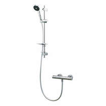 Methven Maku Satinjet Cool Touch Thermostatic Bar Shower Pack (Chrome).