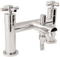 Deva Motif Bath Shower Mixer Tap With Shower Kit And Wall Bracket.