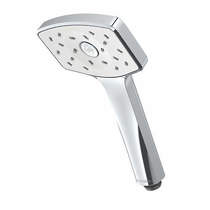 Methven Waipori Satinjet Shower Handset  (Chrome & White).