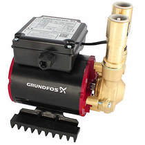 Grundfos Pumps SSP-2.0B Single Ended Shower Pump (2.0 Bar, Positive).