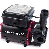 Grundfos Pumps SSR2-2.0C Single Ended Shower Pump (2.0 Bar, Positive).