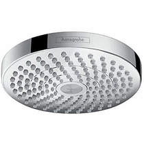 Hansgrohe Croma Select S 180 2 Jet Eco Shower Head (180mm, Chrome).