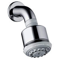 Hansgrohe Clubmaster 3 Jet Shower Head With Wall Mounting Arm (85mm).