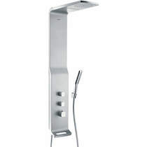 Hansgrohe Raindance Shower Panel (Satin Chrome).