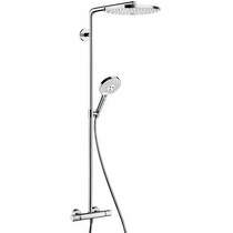 Hansgrohe Raindance Select S 300 2 Jet Shower Pack (White & Chrome).