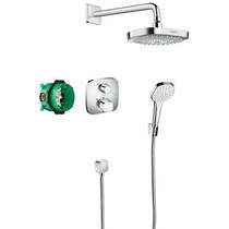 Hansgrohe design shower set & croma select e / ecostat e.